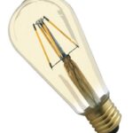 ACK AB46-00420 4W E27 2700K Sarı ST64 Led Rustik Ampul