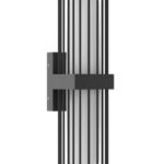 ACK AG36-00422 60W E27 419mm Asos Alüminyum Siyah Bahçe Apliği