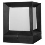 ACK AG55-07021 E27 Siyah PC Set Üstü Bahçe Armatürü