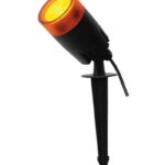 ACK AG56-01057 Turuncu GU10 Siyah PC Kazıklı Çim Armatürü