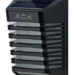 Ack Ag60-09851 90mmx120mmx53mm Ip54 3000k Sıyah Solar Led Cıt Aplık