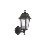 EDSON ED-8105 SİYAH ALTIGEN BAHÇE ARMATÜR - DUVAR